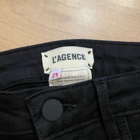 L'Agence Margot High-rise Skinny Jean black size 25 - Picture 3 of 5